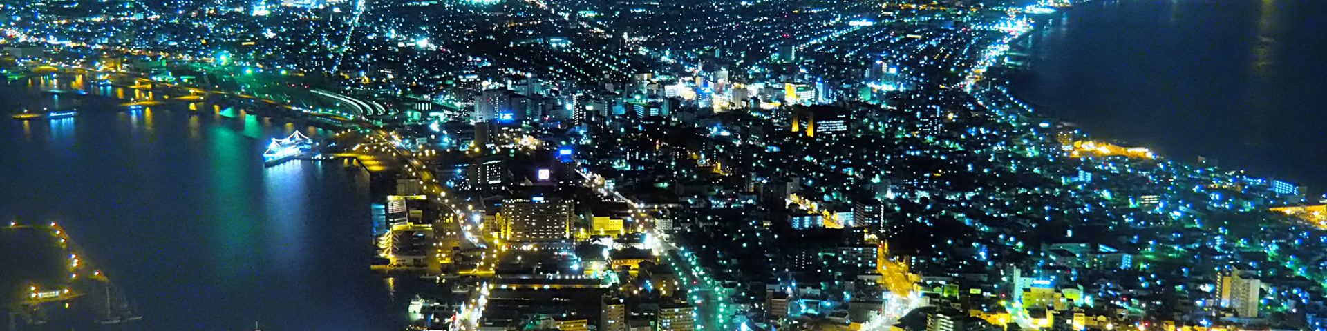 函館山 夜景 日本三大夜景 日本の絶景 撮影スポット Lucky View